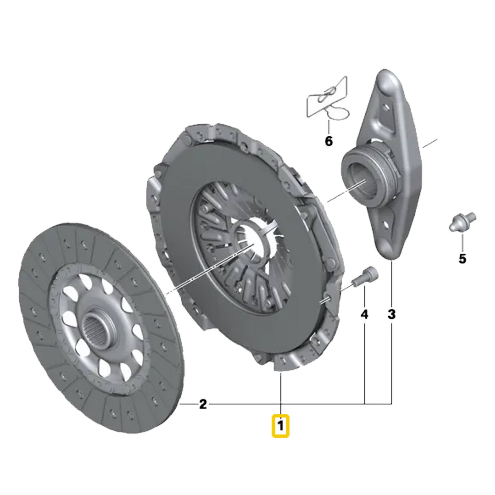 BMW Clutch Kit 21207603248